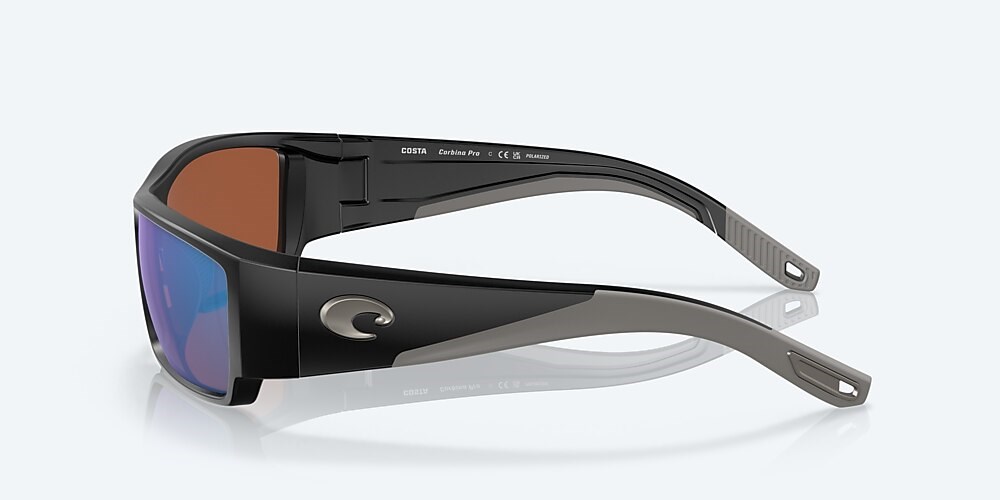 Costa Del Mar Corbina PRO - Matte Black - Green Mirror Polarized Glass (580G)