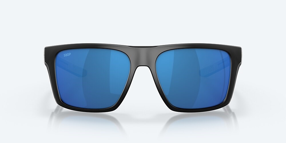 Costa Del Mar Lido - Matte Black - Blue Mirror Polarized Polycarbonate (580P)
