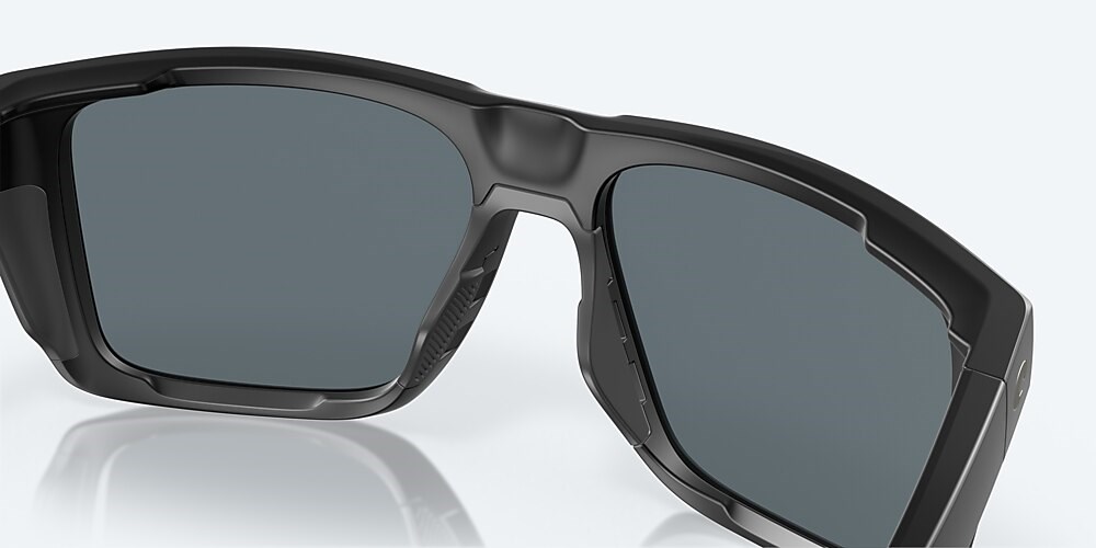 Costa Del Mar Lido - Matte Black - Blue Mirror Polarized Polycarbonate (580P)