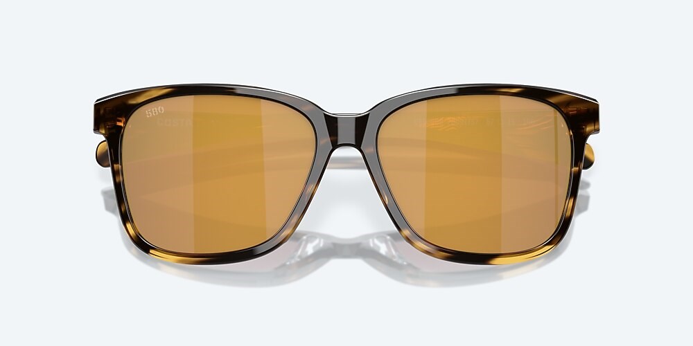 Costa Del Mar May - Tortoise - Gold Mirror Polarized Glass (580G)
