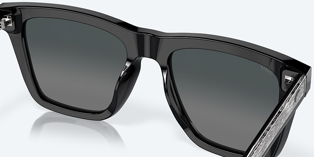 Costa Del Mar Keramas - Black - Gray Gradient Polarized Glass (580G)