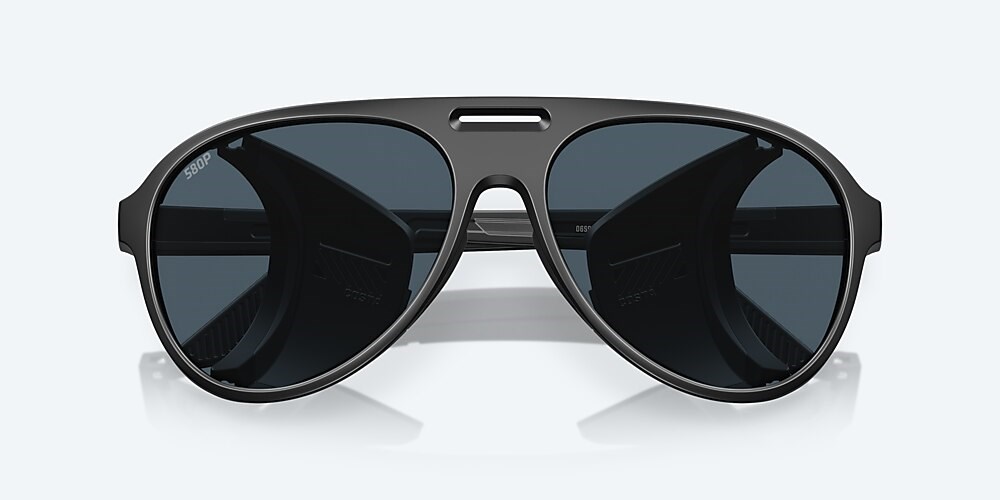 Costa Del Mar Grand Catalina - Matte Black - Gray Polarized Polycarbonate (580P)