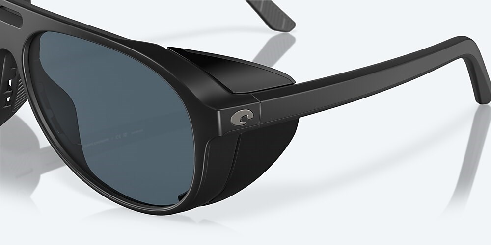 Costa Del Mar Grand Catalina - Matte Black - Gray Polarized Polycarbonate (580P)