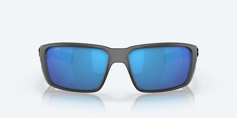 Costa Del Mar Fantail PRO - Matte Gray - Blue Mirror Polarized Glass (580G)