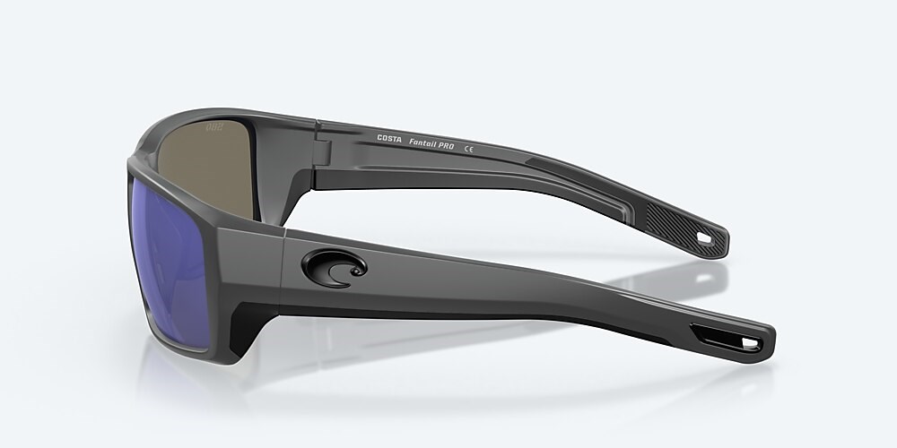 Costa Del Mar Fantail PRO - Matte Gray - Blue Mirror Polarized Glass (580G)