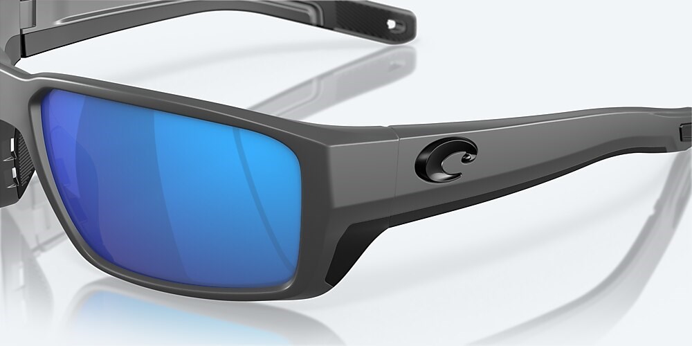 Costa Del Mar Fantail PRO - Matte Gray - Blue Mirror Polarized Glass (580G)