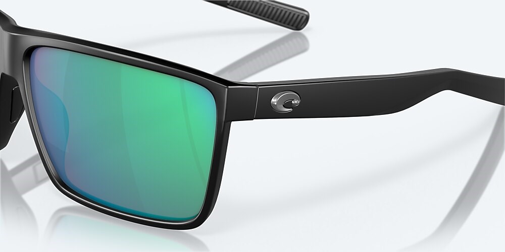 Costa Del Mar Rincon - Black - Green Mirror Polarized Glass (580G)