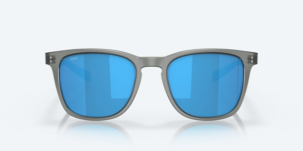 Costa Del Mar Sullivan - Matte Gray Crystal - Blue Mirror Polarized Glass (580G)