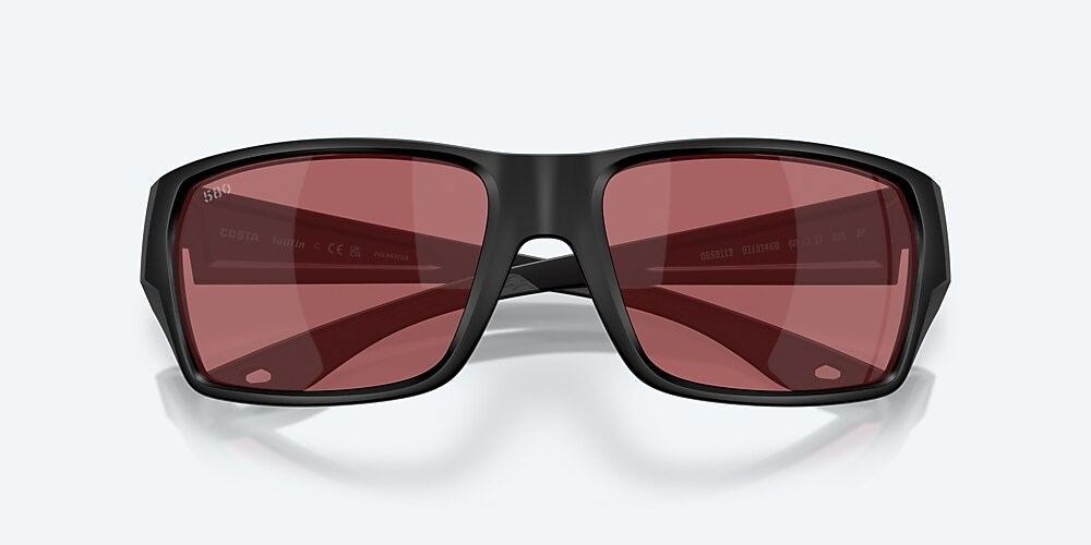 Costa Del Mar Tailfin - Matte Black - Rose Polarized Glass (580G)
