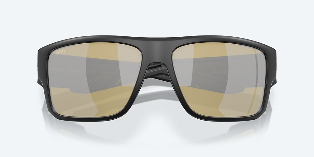 Costa Del Mar Taxman - Matte Black - Sunrise Silver Mirror Polarized Glass (580G)