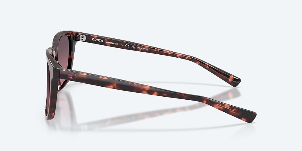 Costa Del Mar Sullivan - Sunset Tortoise - Rose Gradient Polarized Glass (580G)