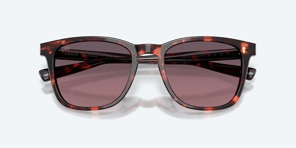 Costa Del Mar Sullivan - Sunset Tortoise - Rose Gradient Polarized Glass (580G)
