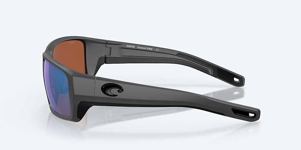 Costa Del Mar Fantail PRO - Matte Gray - Green Mirror Polarized Glass (580G)