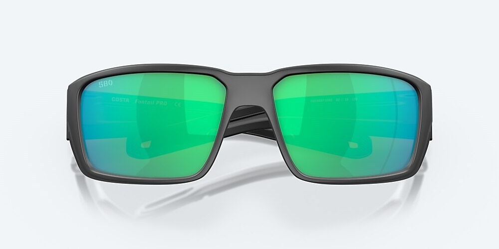 Costa Del Mar Fantail PRO - Matte Gray - Green Mirror Polarized Glass (580G)