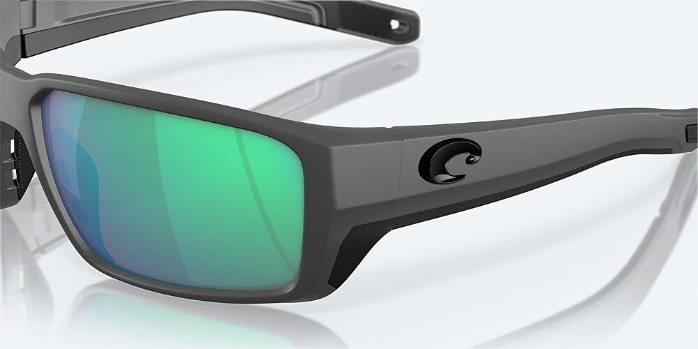 Costa Del Mar Fantail PRO - Matte Gray - Green Mirror Polarized Glass (580G)