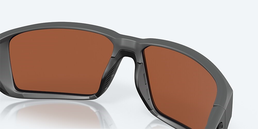 Costa Del Mar Fantail PRO - Matte Gray - Green Mirror Polarized Glass (580G)