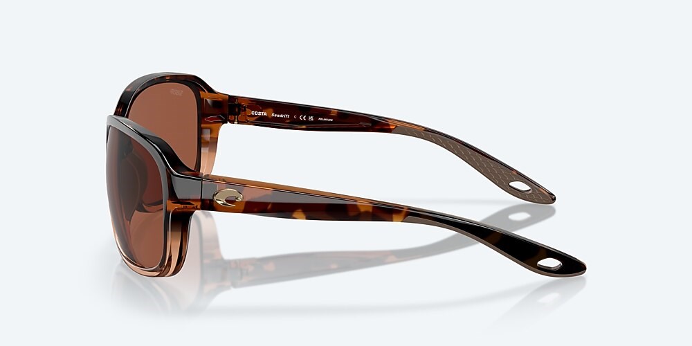 Costa Del Mar Seadrift - Shiny Tortoise Fade - Copper Polarized Polycarbonate (580P)