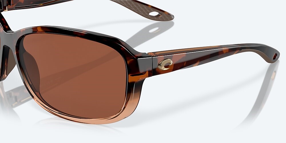 Costa Del Mar Seadrift - Shiny Tortoise Fade - Copper Polarized Polycarbonate (580P)