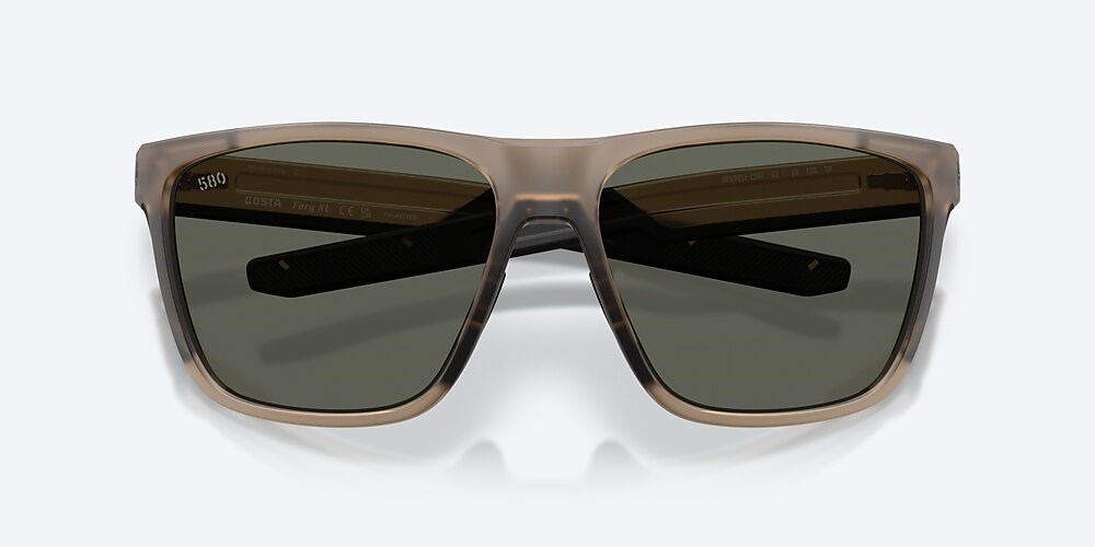 Costa Del Mar Ferg XL - Matte Brown Smoke - Gray Polarized Glass (580G)