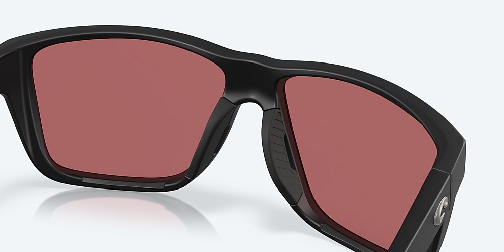 Costa Del Mar Broadbill II - Matte Black - Rose Polarized Glass (580G)
