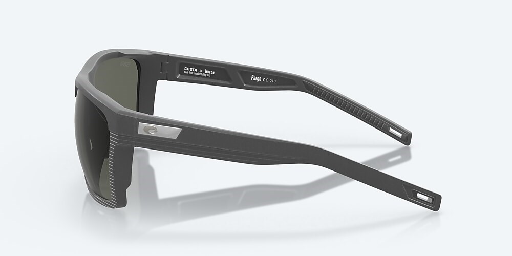 Costa Del Mar Pargo - Dark Gray - Gray Polarized Glass (580G)