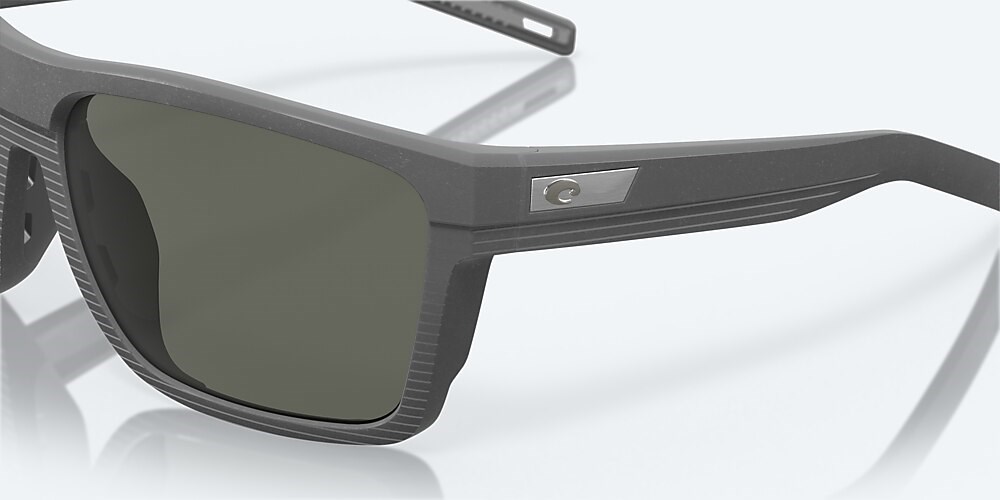 Costa Del Mar Pargo - Dark Gray - Gray Polarized Glass (580G)