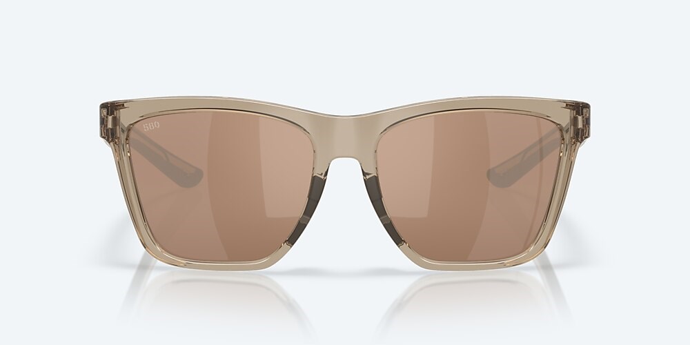 Costa Del Mar Panga II - Taupe - Copper Silver Mirror Polarized Glass (580G)