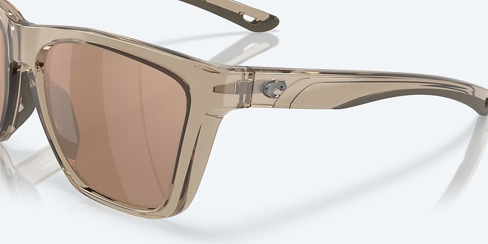 Costa Del Mar Panga II - Taupe - Copper Silver Mirror Polarized Glass (580G)
