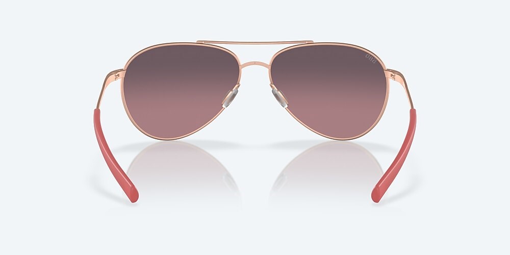 Costa Del Mar Piper - Satin Rose Gold - Rose Gradient Polarized Glass (580G)