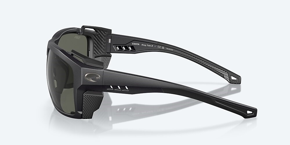 Costa Del Mar King Tide 8 - Black Pearl - Gray Polarized Glass (580G)