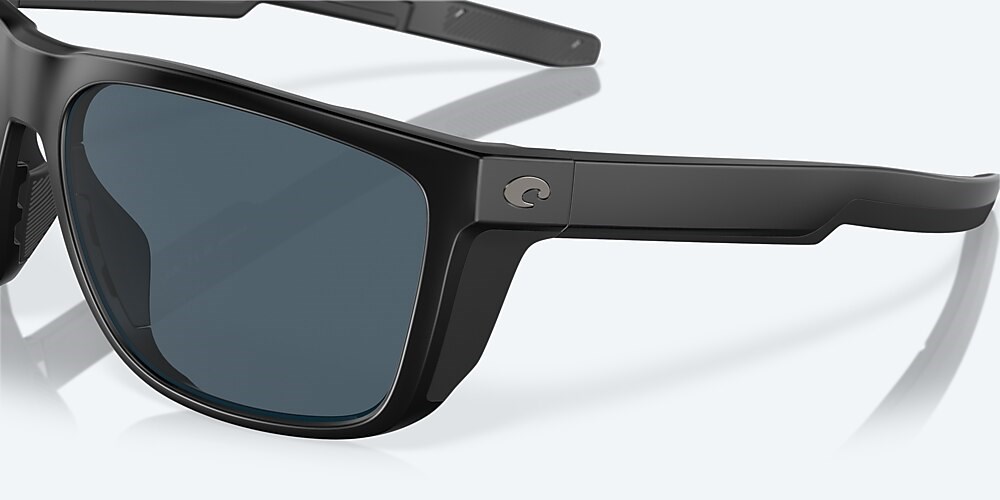 Costa Del Mar Ferg - Matte Black - Gray Polarized Polycarbonate (580P)