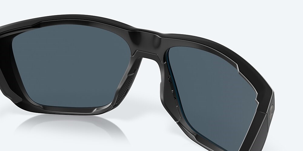 Costa Del Mar Ferg - Matte Black - Gray Polarized Polycarbonate (580P)