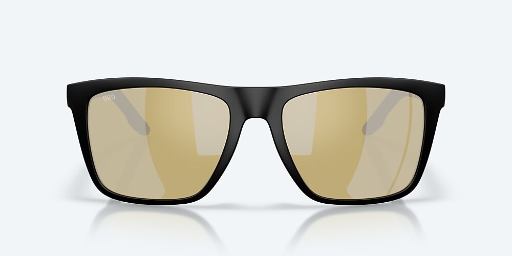 Costa Del Mar Mainsail XL - Matte Black - Sunrise Silver Mirror Polarized Glass (580G)