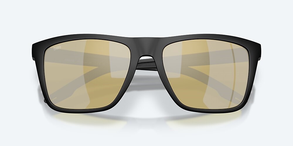 Costa Del Mar Mainsail XL - Matte Black - Sunrise Silver Mirror Polarized Glass (580G)