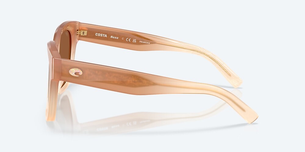 Costa Del Mar Nusa - Sandbar - Copper Silver Mirror Polarized Glass (580G)