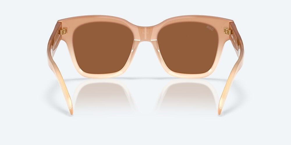 Costa Del Mar Nusa - Sandbar - Copper Silver Mirror Polarized Glass (580G)