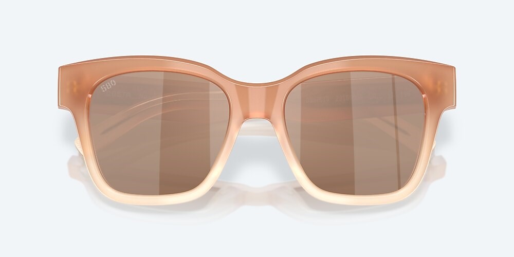Costa Del Mar Nusa - Sandbar - Copper Silver Mirror Polarized Glass (580G)