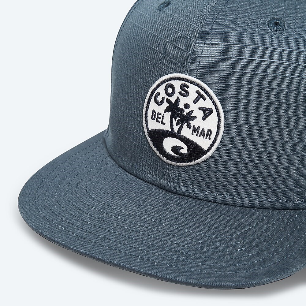Costa Del Mar Isla Flat Brim Snapback - Shark