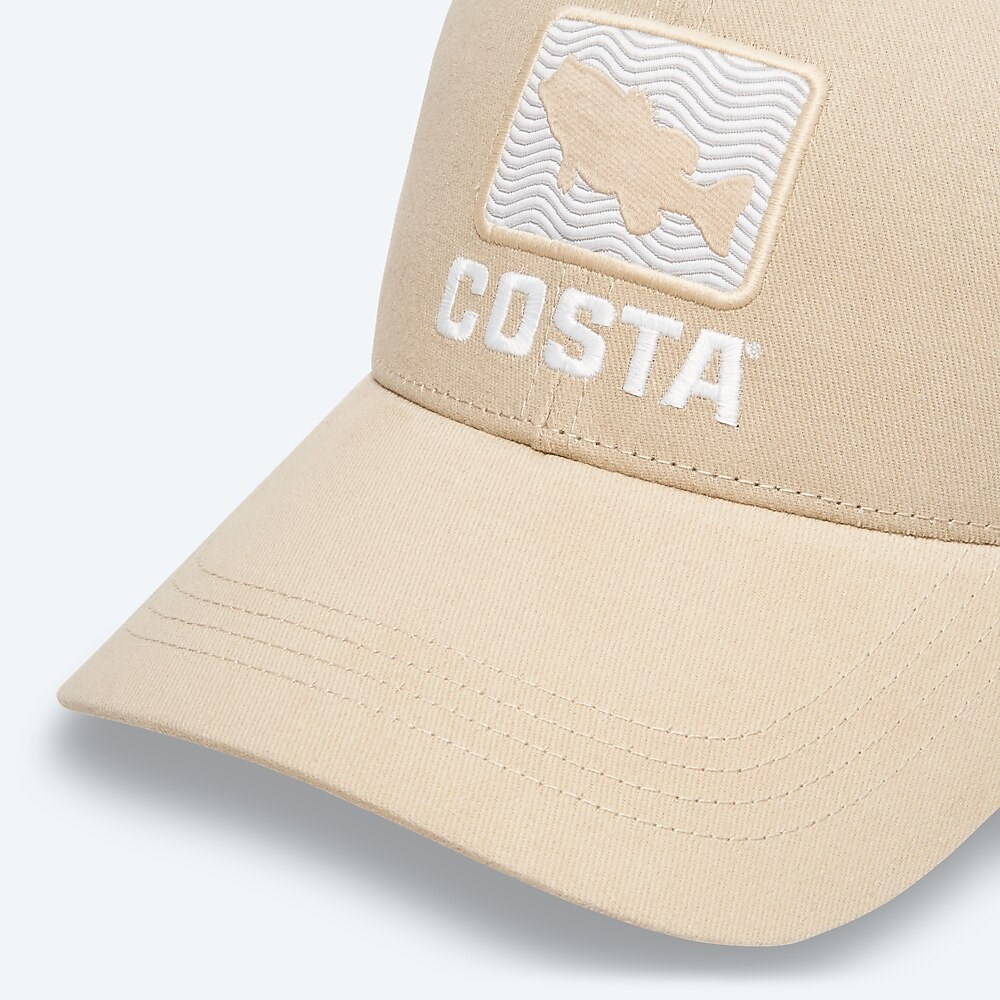 Costa Del Mar Bass Waves Trucker - Oxford Tan