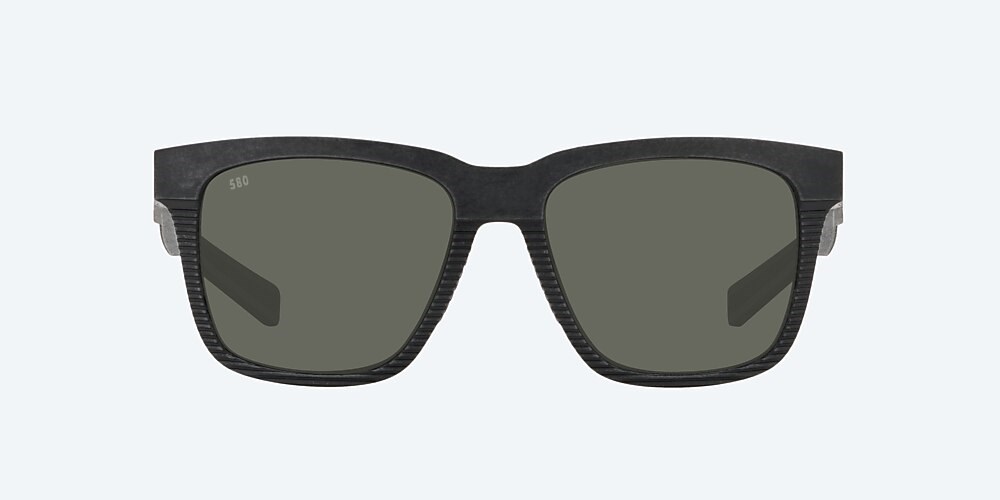Costa Del Mar Pescador - Net Gray With Gray Rubber - Gray Polarized Glass (580G)