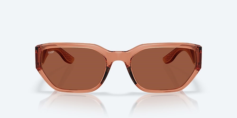 Costa Del Mar Clemente - Translucent Pink Sands - Copper Polarized Polycarbonate (580P)