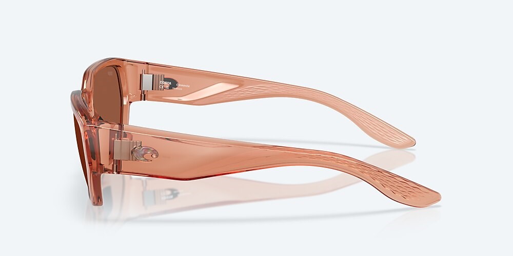 Costa Del Mar Clemente - Translucent Pink Sands - Copper Polarized Polycarbonate (580P)