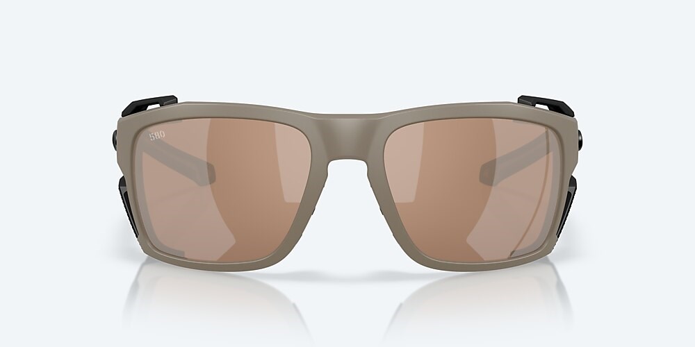 Costa Del Mar King Tide 8 - Matte Sand - Copper Silver Mirror Polarized Glass (580G)