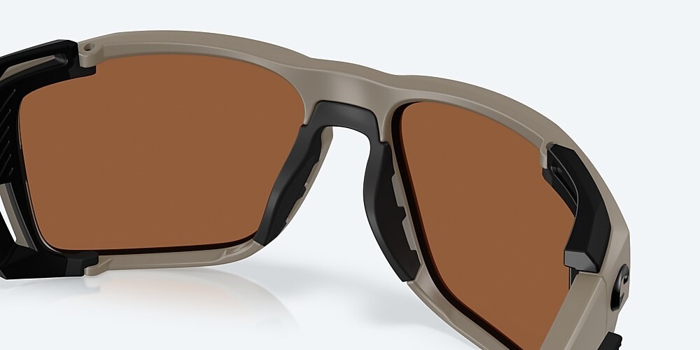 Costa Del Mar King Tide 8 - Matte Sand - Copper Silver Mirror Polarized Glass (580G)