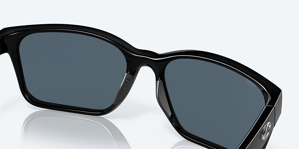 Costa Del Mar Palmas - Black - Gray Polarized Polycarbonate (580P)