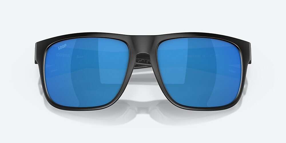 Costa Del Mar Spearo XL - Matte Black - Blue Mirror Polarized Polycarbonate (580P)