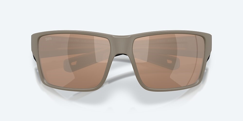 Costa Del Mar Reefton PRO - Matte Sand - Copper Silver Mirror Polarized Glass (580G)