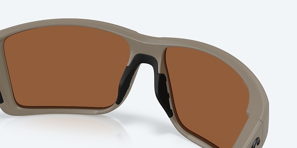 Costa Del Mar Reefton PRO - Matte Sand - Copper Silver Mirror Polarized Glass (580G)