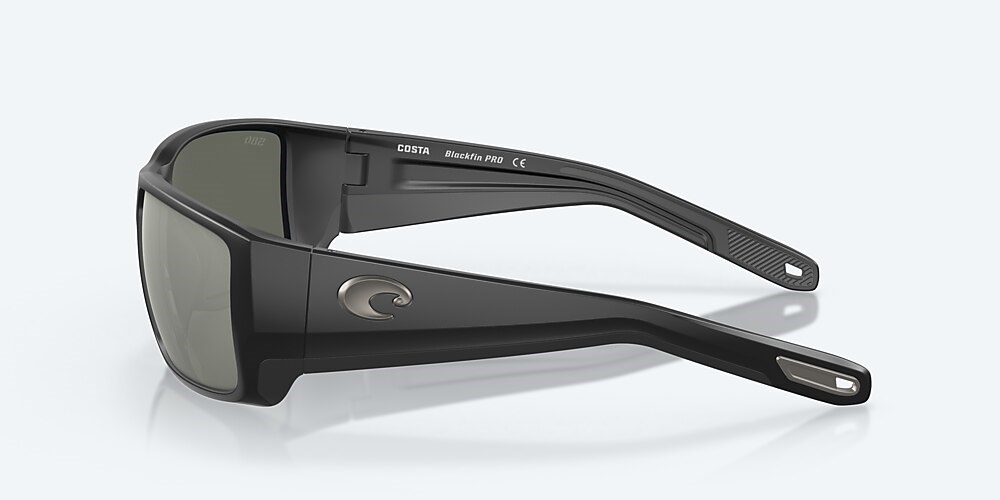 Costa Del Mar Blackfin PRO - Matte Black - Gray Silver Mirror Polarized Glass (580G)