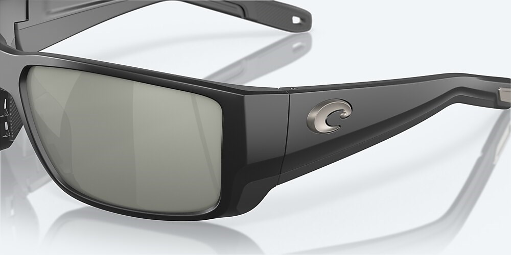 Costa Del Mar Blackfin PRO - Matte Black - Gray Silver Mirror Polarized Glass (580G)